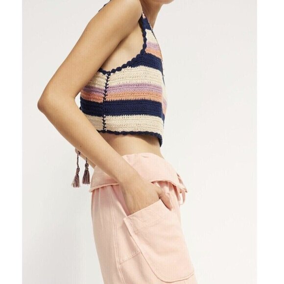 Anthropologie  Daily Practice Foldover Waistband Pant Size Medium - Picture 4 of 12